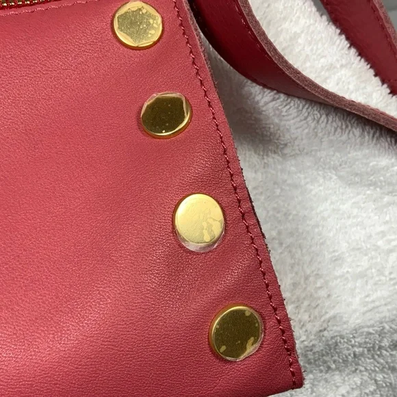 NWOT - Hammitt Small Tony Pink Leather Crossbody Bag - Picture 6 of 16